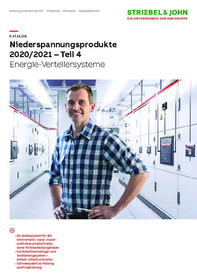 Niederspannungsprodukte 2020/2021 – Teil 4