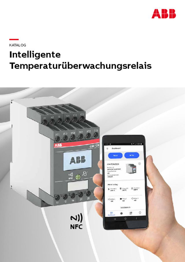Intelligente Temperaturüberwachungsrelais