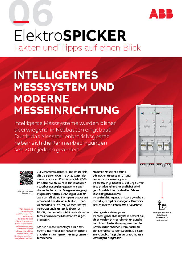 06 - ElektroSPICKER - Fakten und Tipps auf einen Blick