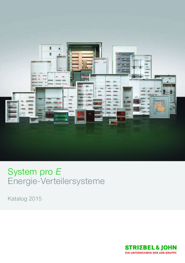 STRIEBEL & JOHN Hauptkatalog 2015