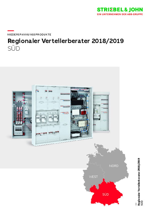 Regionaler Verteilerberater 2018/2019 - SÜD