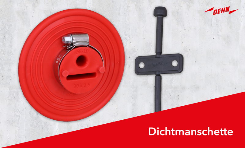Platzsparend und vielseitig: Die neue 2-in-1 Dichtmanschette