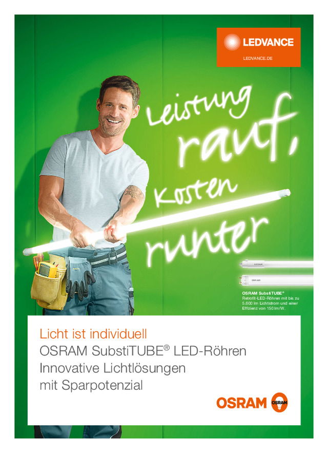 SubstiTUBE LED-Röhren