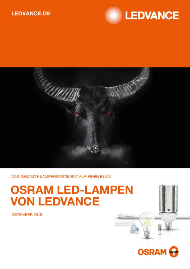 OSRAM LED-LAMPEN VON LEDVANCE