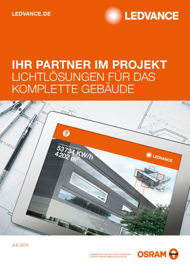Ihr Partner im Projekt - Lichtlösungen für das komplette Gebäude