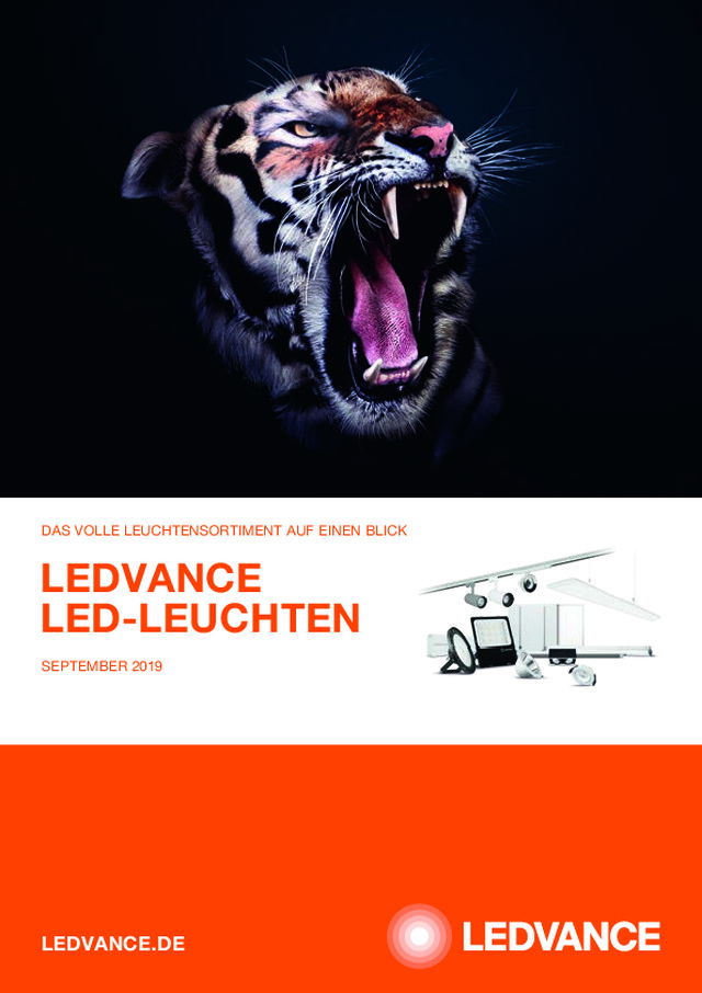 DIE NEUEN LEDVANCE LED-LEUCHTEN 2019/20 - MEHR LICHT. MEHR INNOVATIONEN. MEHR CHANCEN.