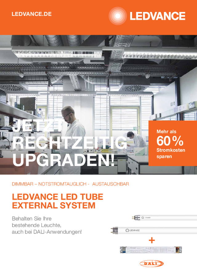 LED TUBES DIMMEN? ENDLICH GELÖST! LEDVANCE LED TUBE EXTERNAL SYSTEM