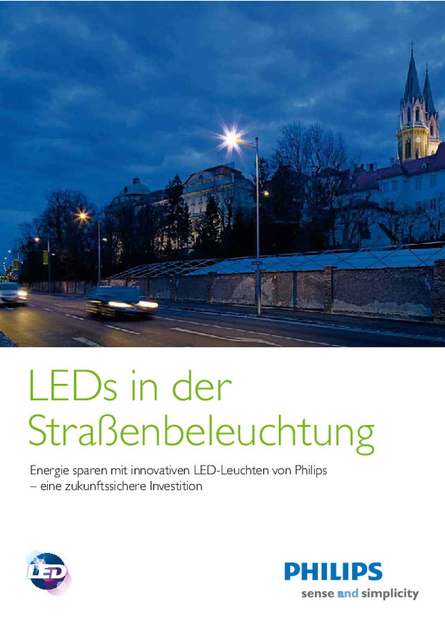 LEDs in der Strassenbeleuchtung