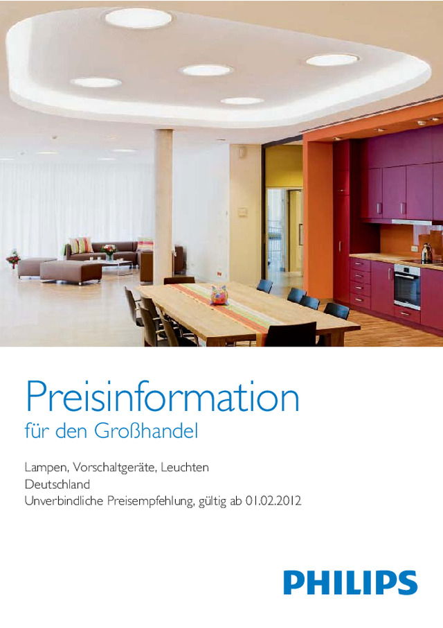 Preisinformation Grosshandel 2012