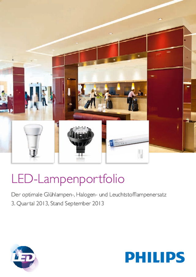 LED-Lampenportfolio