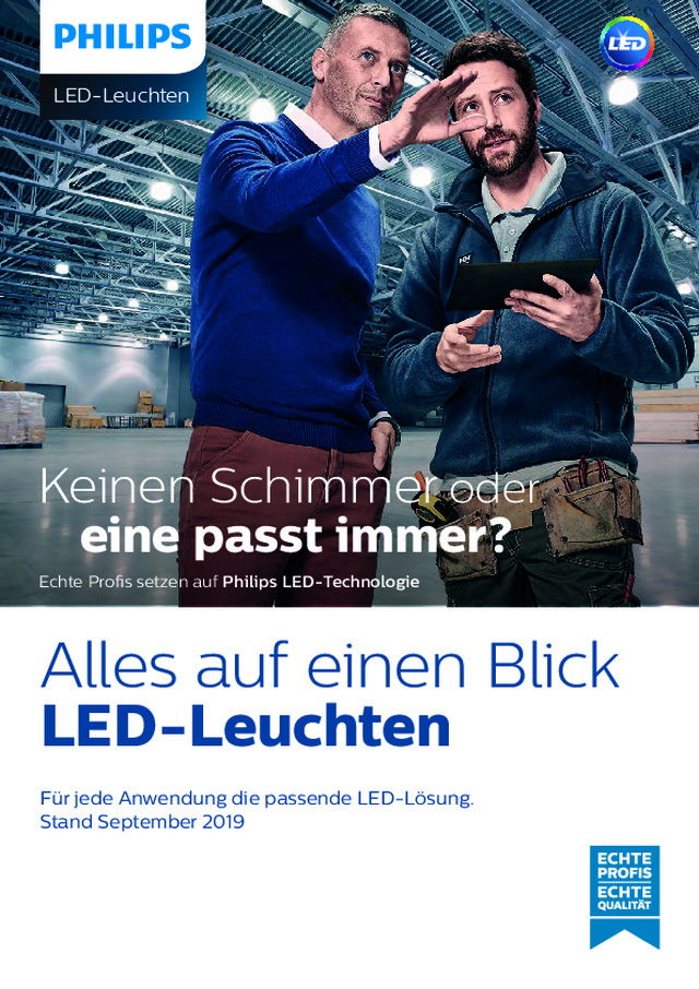 Alle LED-Leuchten auf einen Blick!