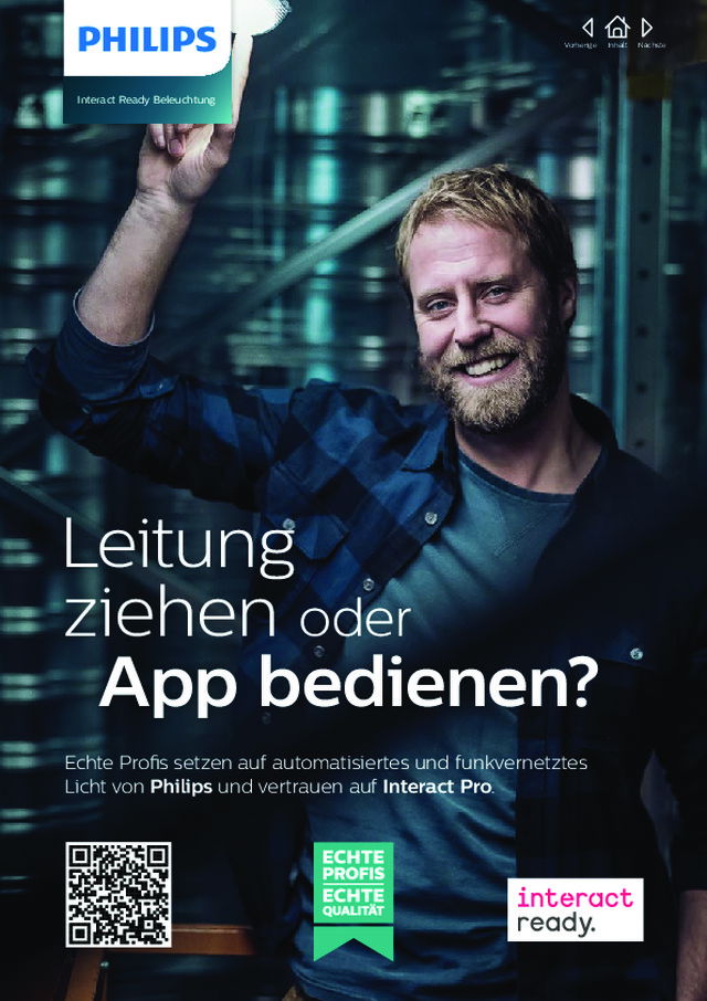 Leitung ziehen oder  App bedienen?