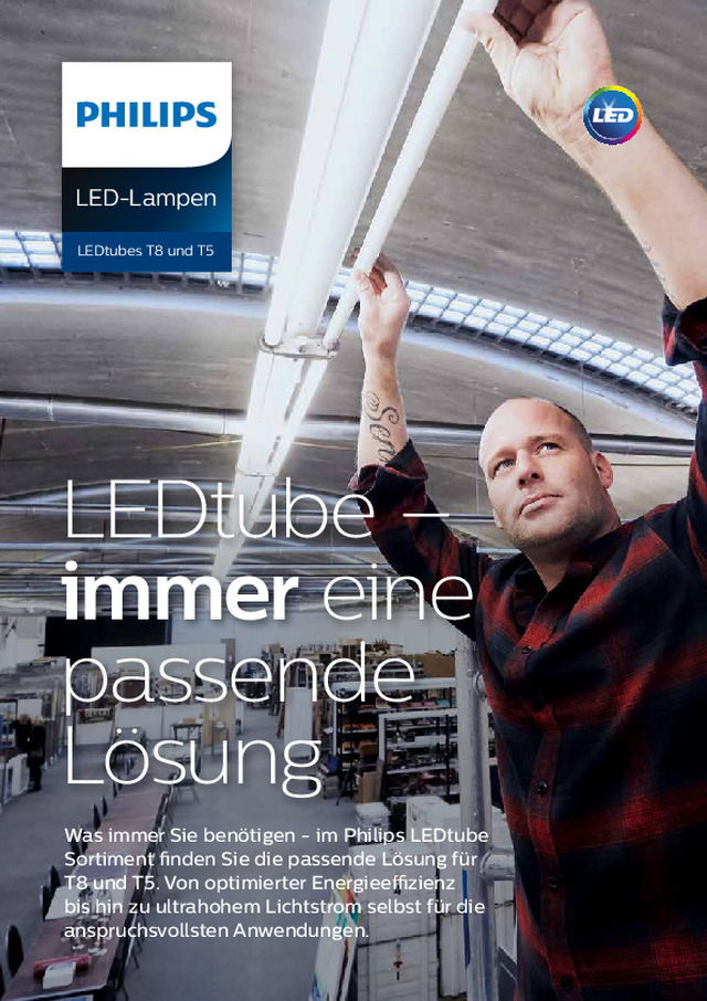 LEDtube –  immer eine passende Lösung