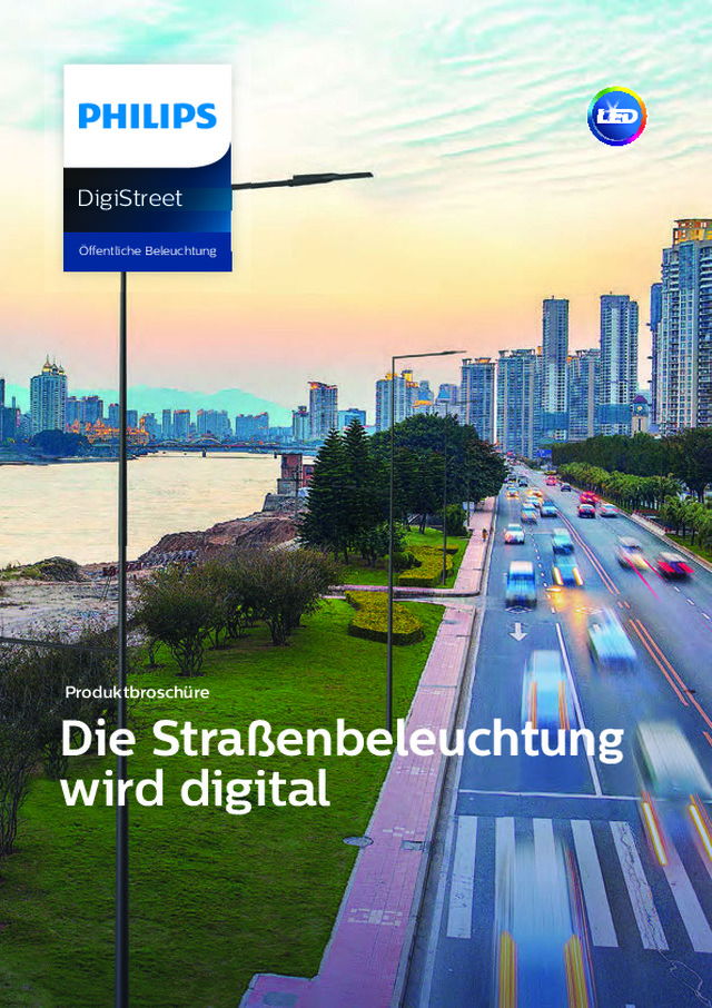 Die Straßenbeleuchtung wird digital