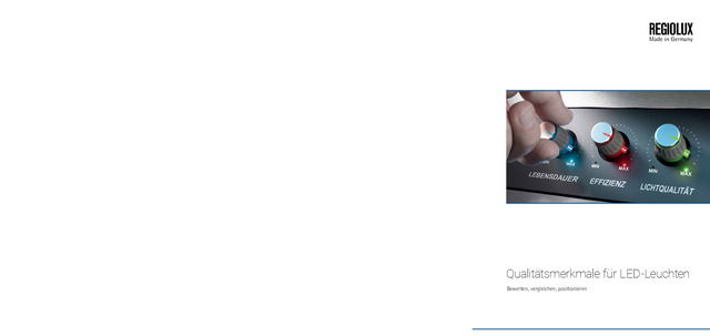 Qualitätsmerkmale für LED-Leuchten