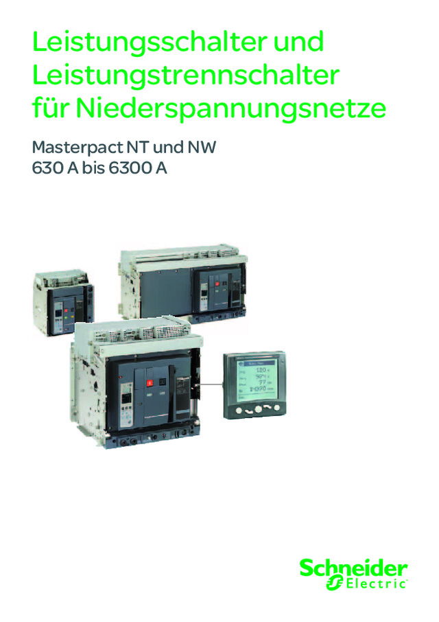 Leistungsschalter und Leistungstrennschalter für Niederspannungsnetze