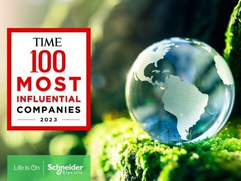 Schon gewusst? Schneider Electric gehört zu den 100 einflussreichsten Unternehmen des Jahres 2023