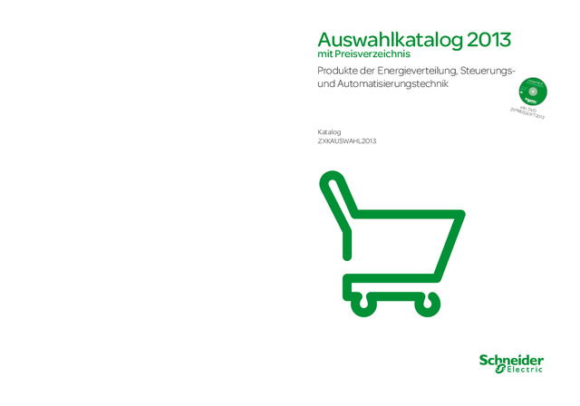 Schneider Electric Auswahlkatalog 2013