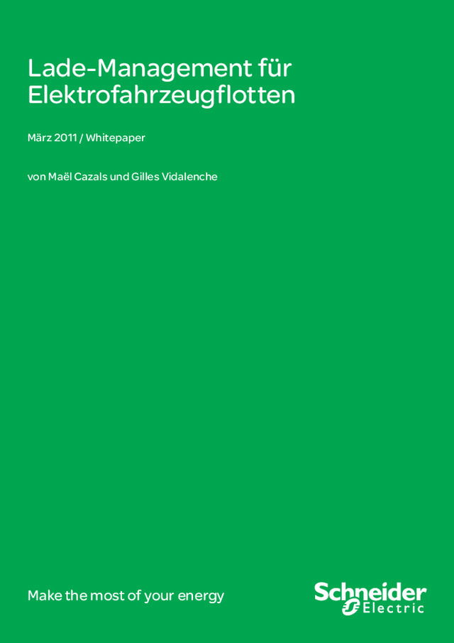 Lade-Management für Elektrofahrzeugflotten