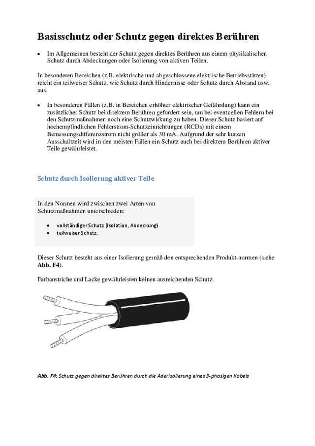 Grundlagenreihe Schutz gegen elektrischen Schlag: Teil 2 Schutz gegen direktes Berühren & Schutz von Geräten bei Isolationsfehlern