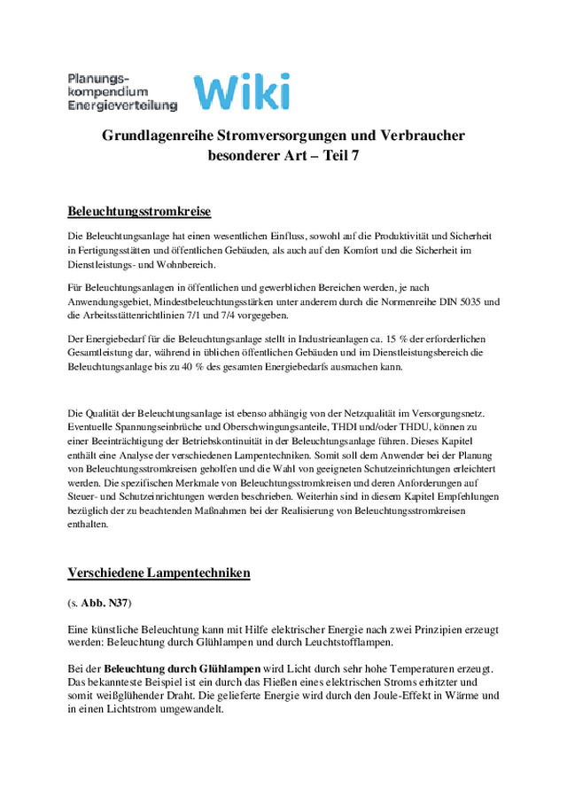 Grundlagenreihe Stromversorgungen und Verbraucher besonderer Art – Teil 7