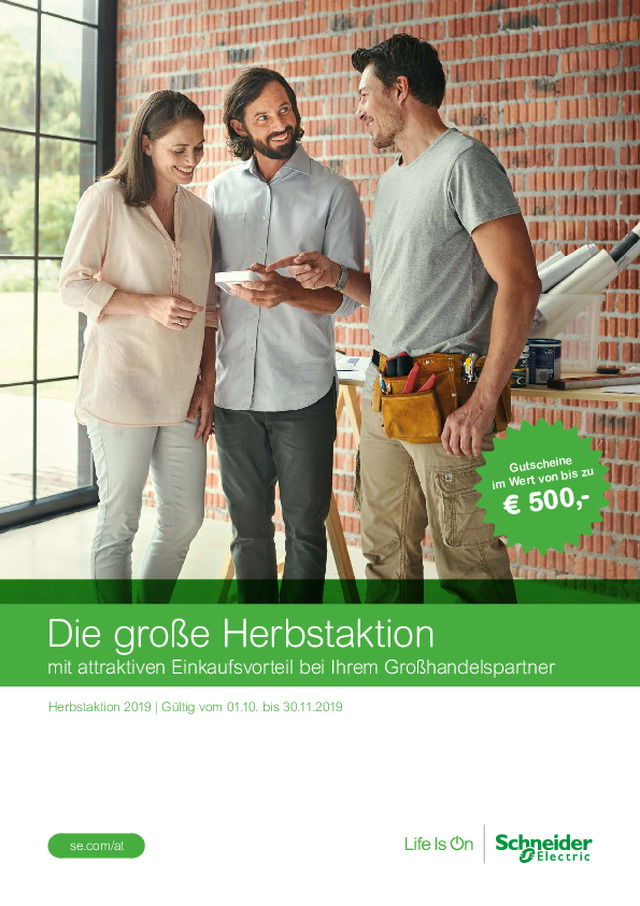 Die große Herbstaktion mit attraktiven Einkaufsvorteilen bei Ihrem Großhandelspartner.