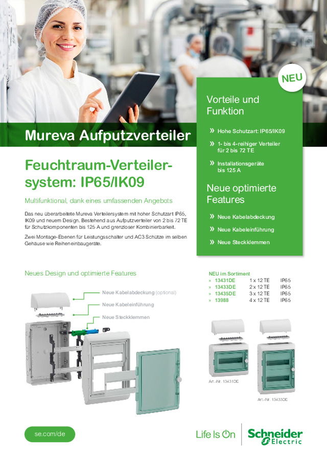 Mureva Aufputzverteiler