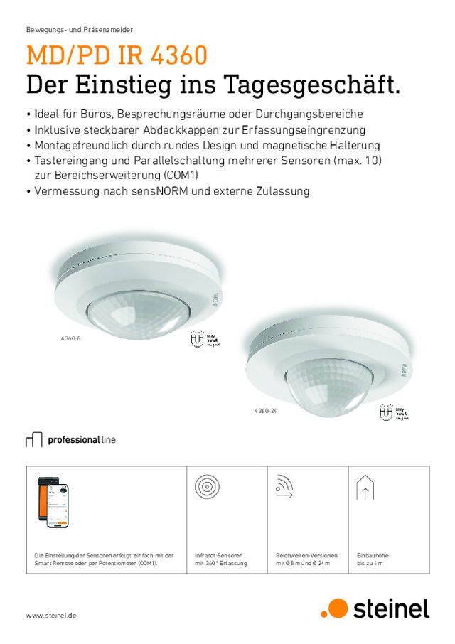 MD/PD IR 4360 Der Einstieg ins Tagesgeschäft.