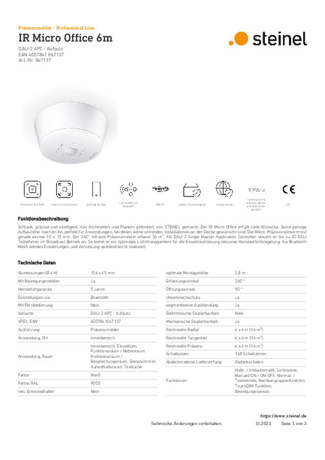 IR Micro Office 6m