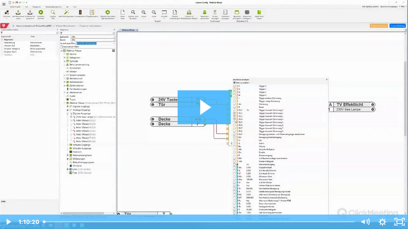 So funktioniert Gebäudeautomation - Komplettes Gebäude in 45 min geplant, programmiert & visualisiert
