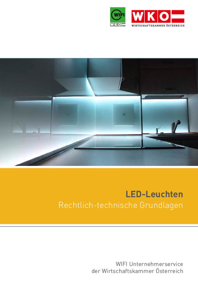 LED-Leuchten - rechtlich-technische Grundlagen