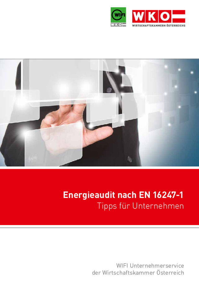 Leitfaden Energieaudit nach EN 16247-1 - Tipps für Unternehmen