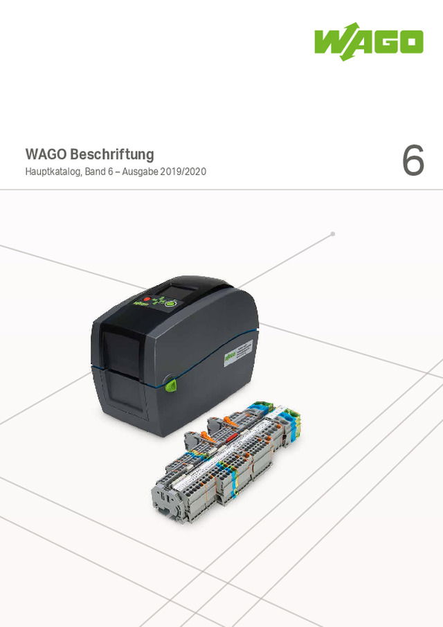 Hauptkatalog Band 6, 2019/2020: Beschriftung