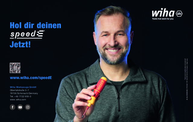 Wiha speedE E-Schraubendreher Broschüre