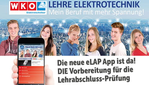 Elap App der WKO Elektrotechnik – GRATIS!