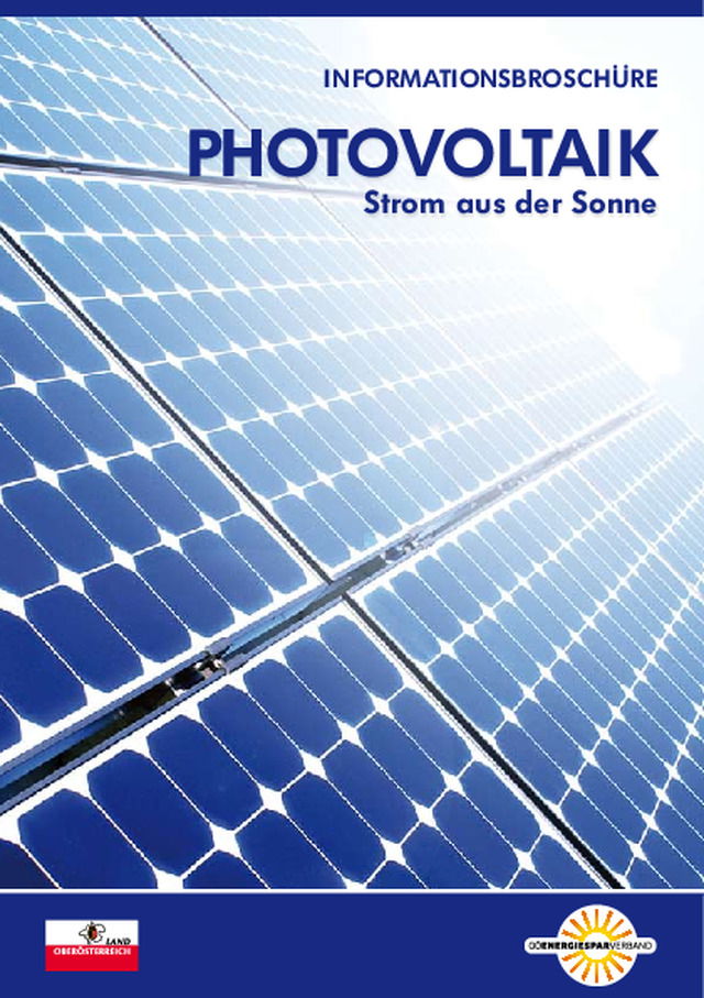 Informationsbroschüre - Photovoltaik