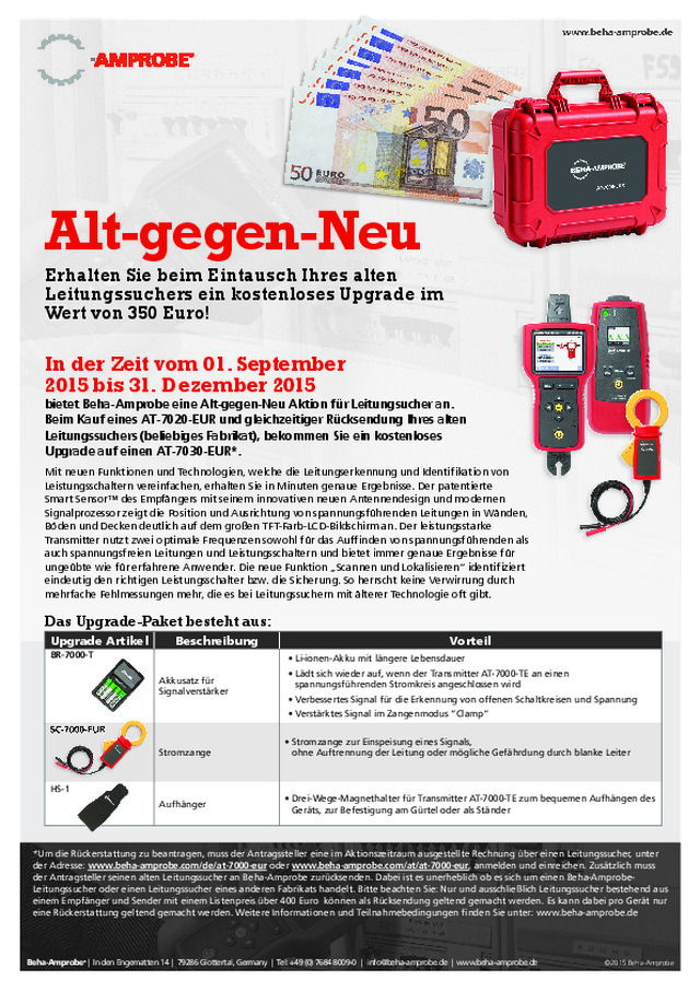 Tolle Neuheiten & Paketangebote Herbst/Winter 2015