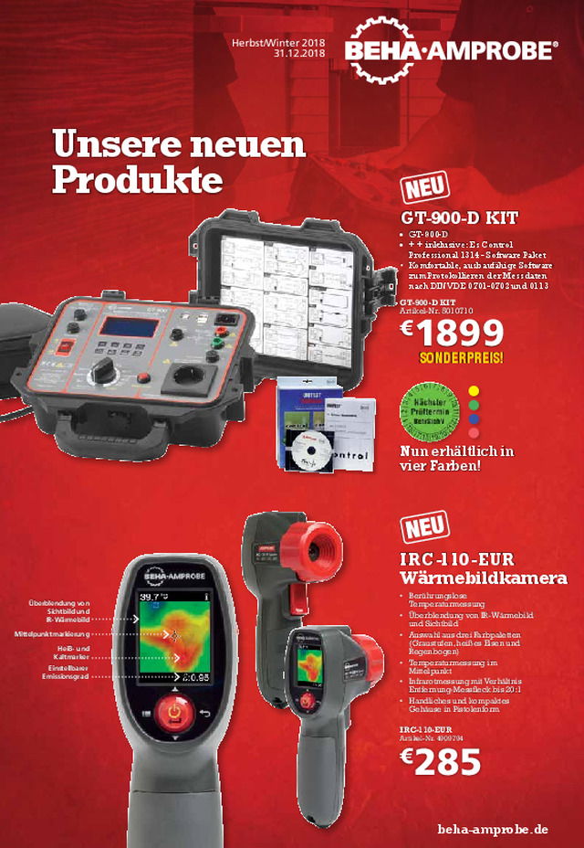 Diese Herbstaktion von Beha-Amprobe müssen Sie gesehen haben