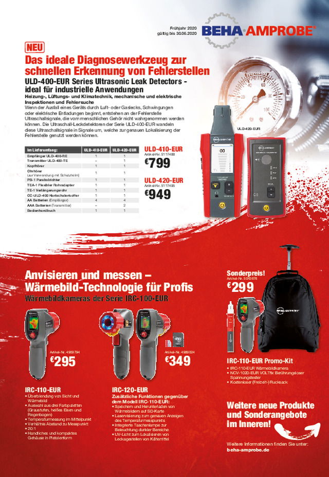 Tolle Angebote! Anvisieren und messen - Wärmebild-Technologie für Profis