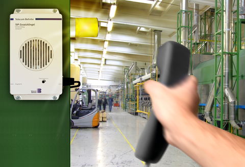 Zusatzklingel an TK-Anlage anschließen