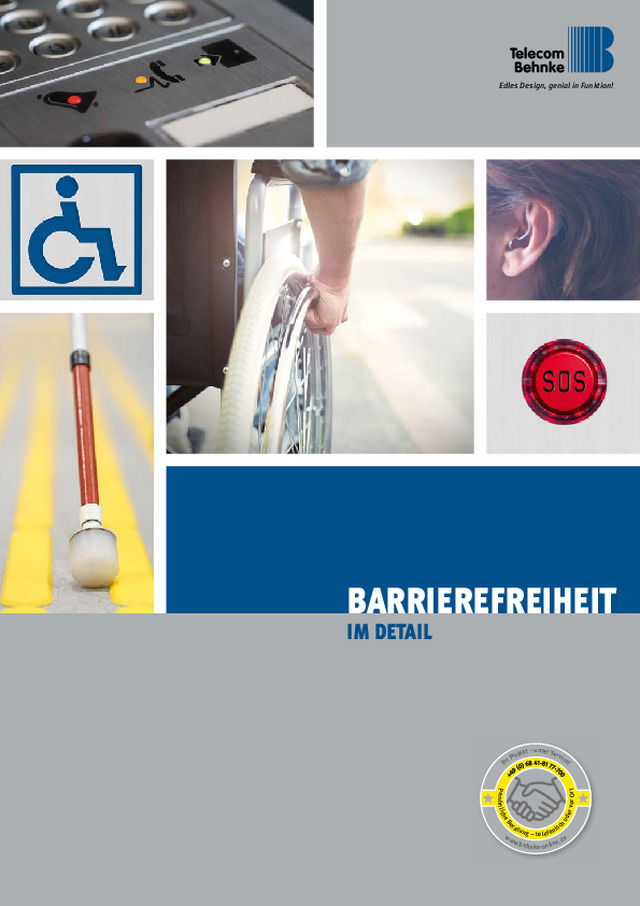 Barrierefreiheit im Detail