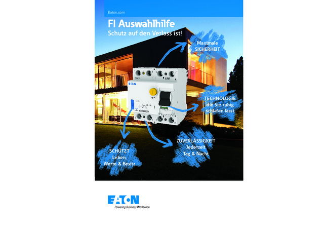 FI Auswahlhilfe Schutz auf den Verlass ist!