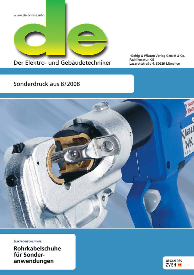 Rohrkabelschuhe für Sonderanwendungen