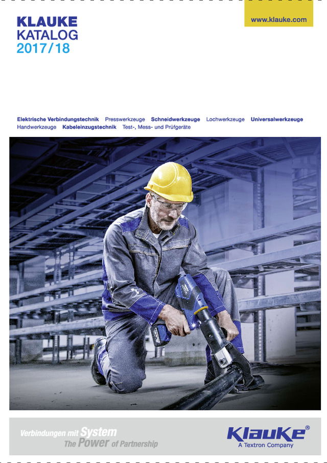 Klauke Hauptkatalog Teil 1 - 2017/18