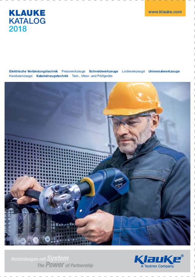 Klauke Katalog 2018