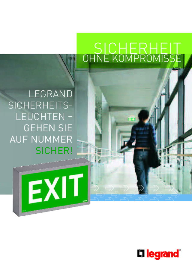 Legrand Sicherheitsleuchten