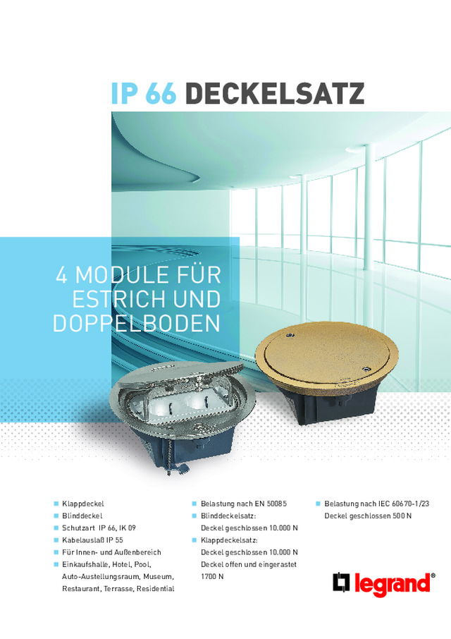 IP 66 DECKELSATZ