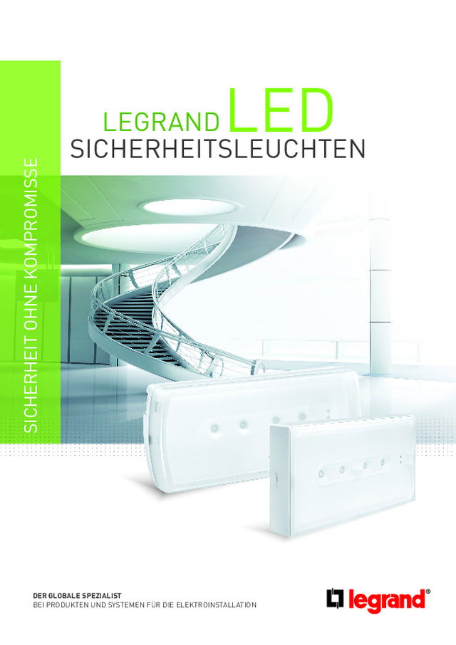LEGRAND LED SICHERHEITSLEUCHTEN
