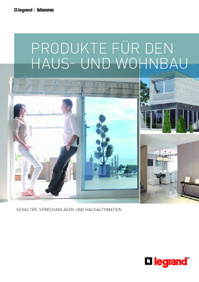 Produkte für den Haus- und Wohnbau