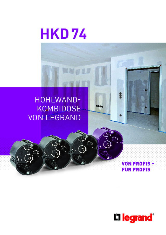 Hohlwand-Kombidose